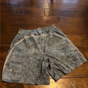 Men's Blue Lululemon Pace Breaker Shorts